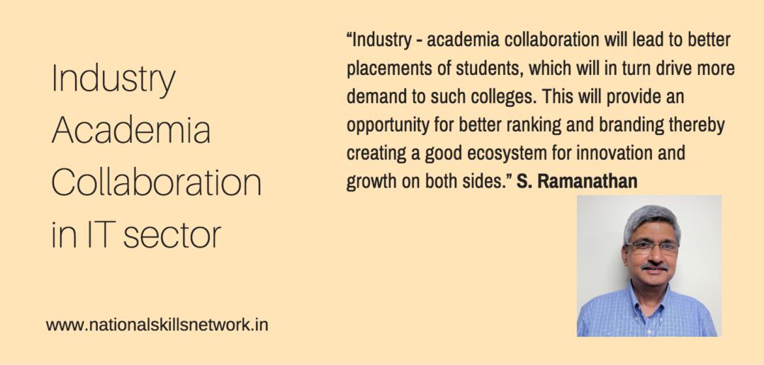 Industry academia collaboration IT Sector