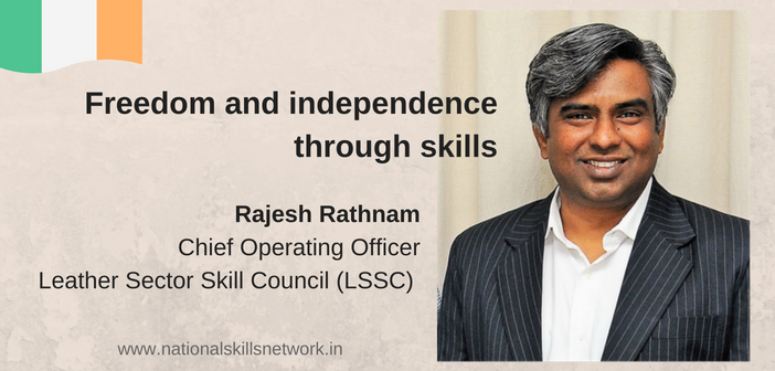 Rajesh Rathnam Independence through skills