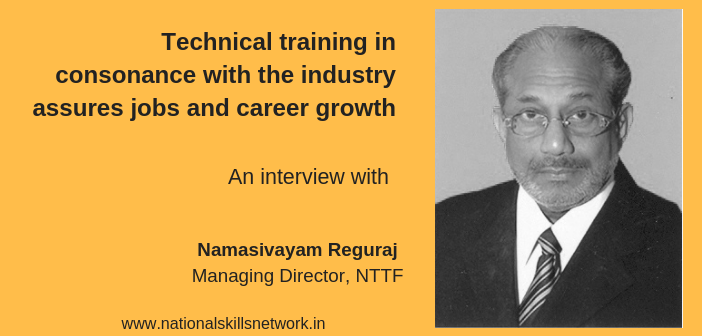 Interview Namasivayam Reguraj NTTF