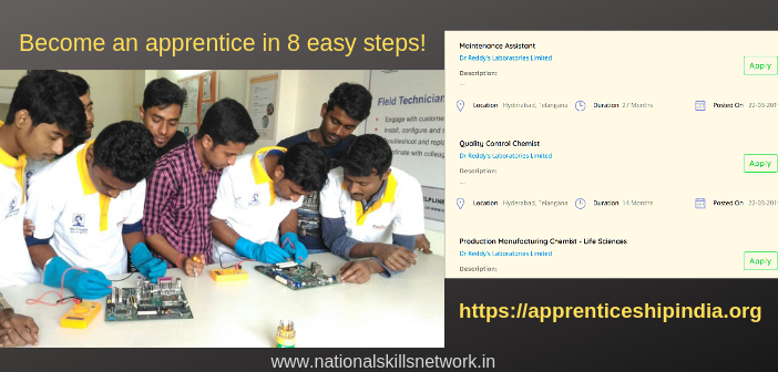 Become an apprentice in 8 easy steps!