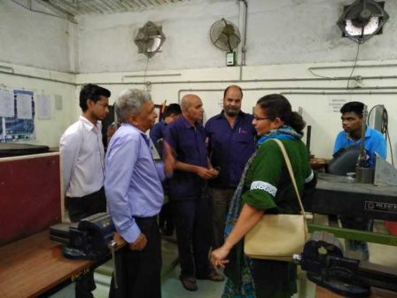 ITI Anand Principal visits Rhino Machines