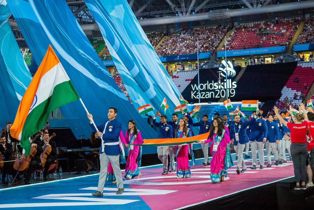Talented Indian participants win hearts at WorldSkills Kazan 2019