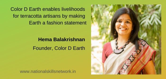 Color D Earth enables livelihoods for terracotta artisans by making Earth a fashion statement