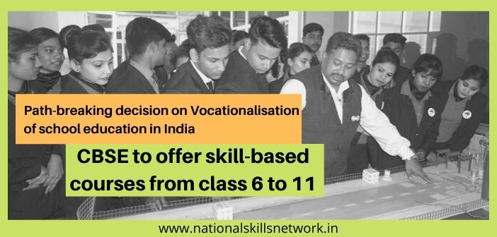 CBSE to offer vocational skill-based courses