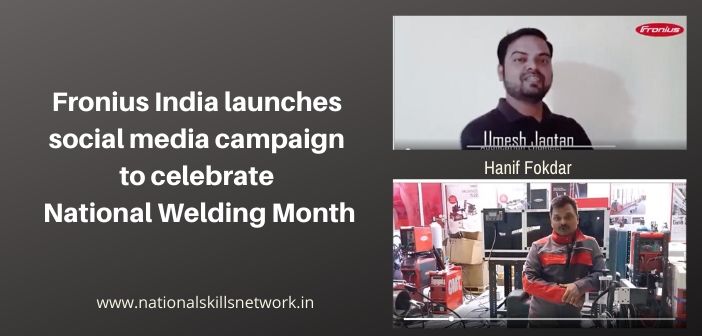 Fronius India social media campaign National Welding Month