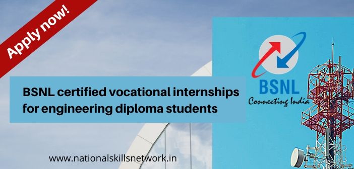 BSNL certified vocational internships