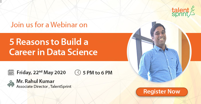 TalentSprint’s webinar on 5 Reasons to Build a Career in Data Science