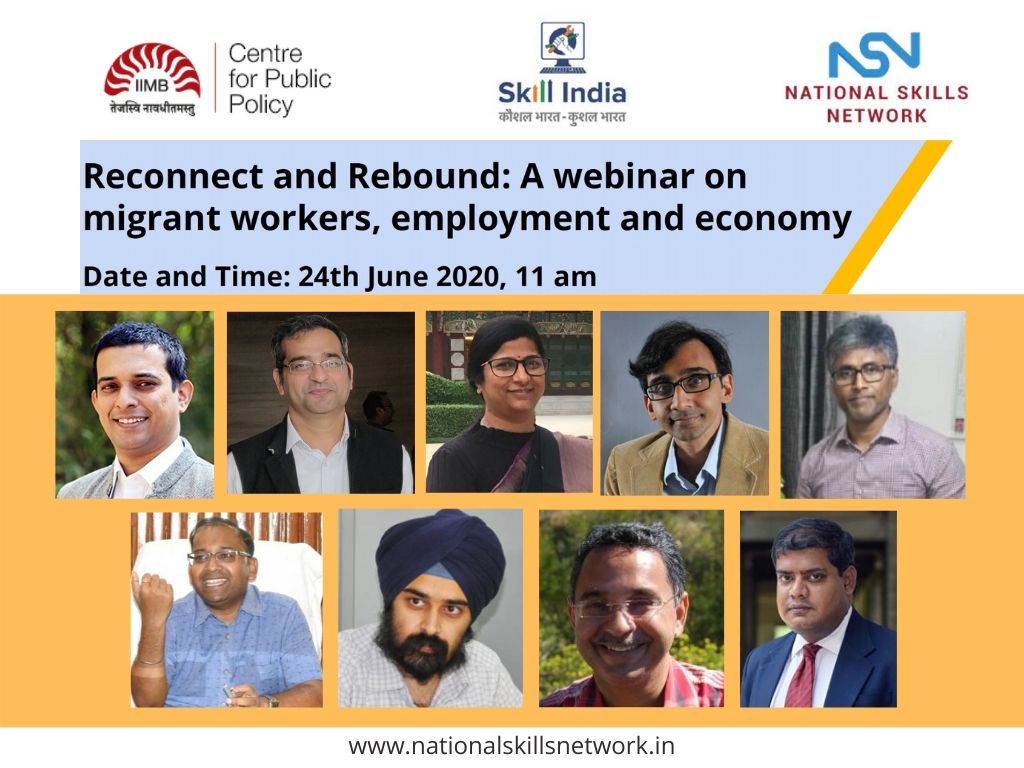 Reconnect and Rebound webinar on migrant workers employment and economy