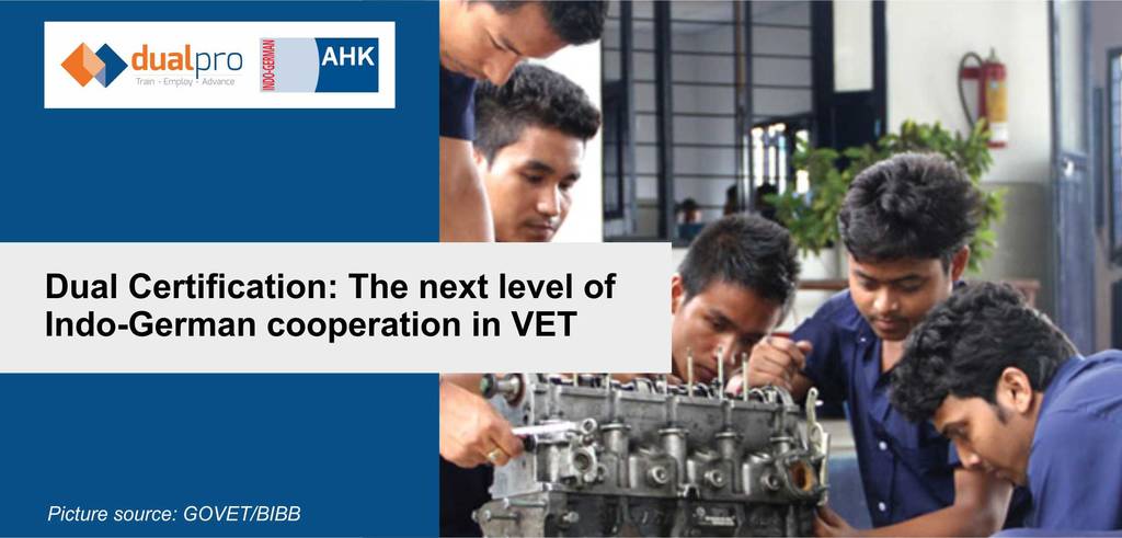Dual certification The next level of Indo-German cooperation in VET