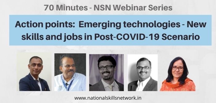 Emerging technologies - New skills and jobs in Post-COVID-19 Scenario