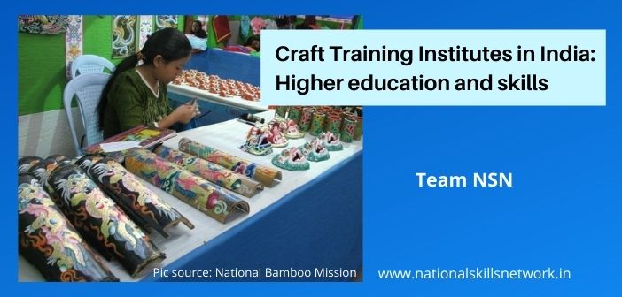 Craft training institutes in India - higher education and skills