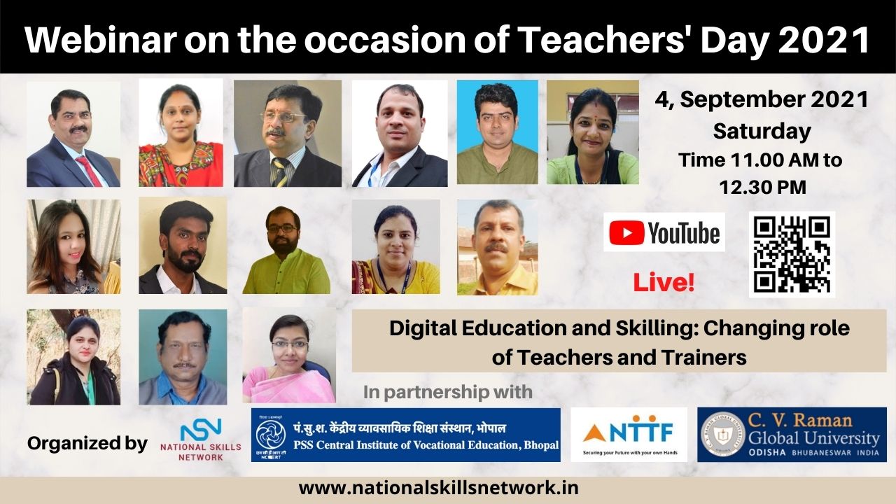 Digital Education and Skilling Changing role of Teachers and Trainers