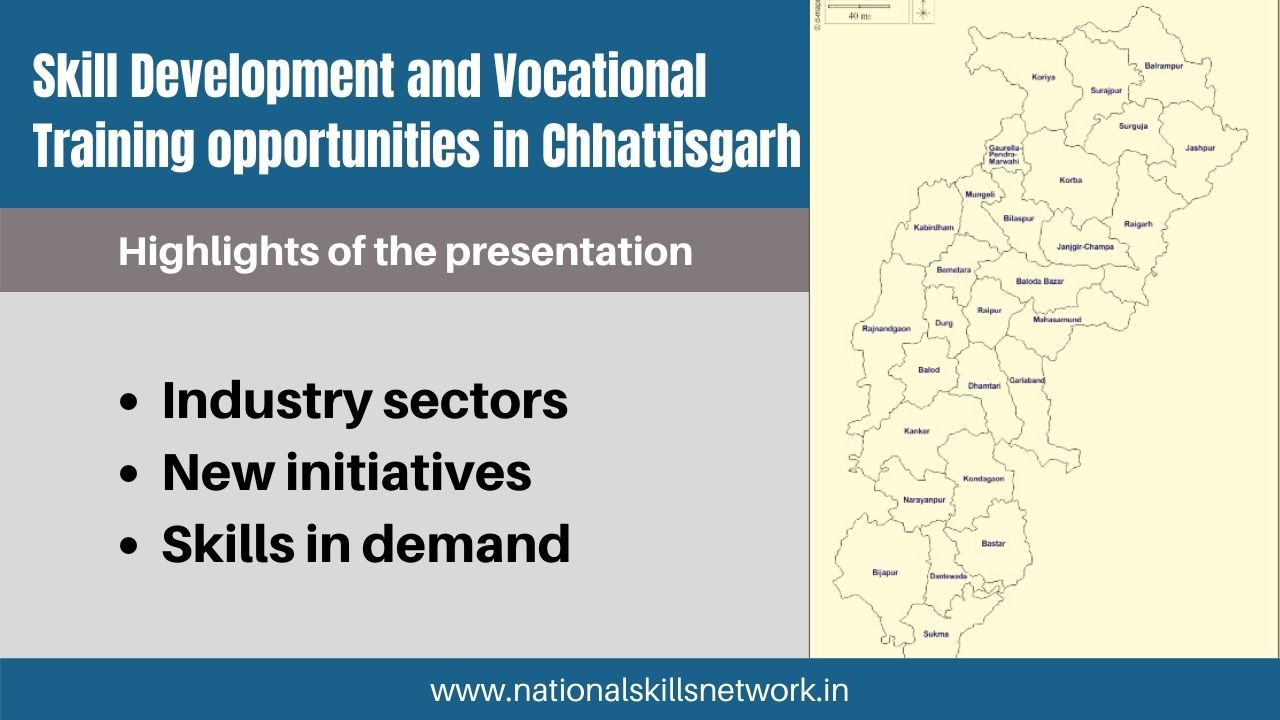 Skill Development and Vocational Training opportunities in Chhattisgarh