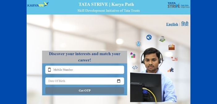 Karya Path – Tata STRIVE’s Self-Assisted Career Counselling Solution