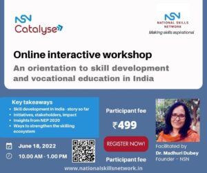 orientation to skill development and vocational education workshop 18 June 22