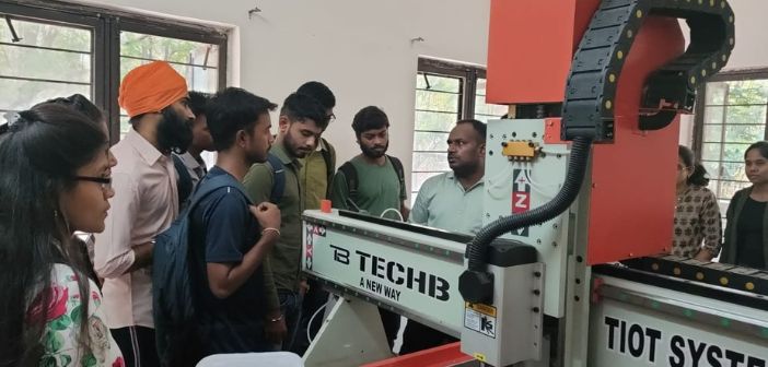 OP Jindal University's Centre of Excellence in Manufacturing and Automation (CoEMA) organizes a one-month Industrial Internship Program