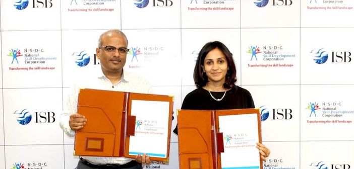 ISB collaborates with NSDC