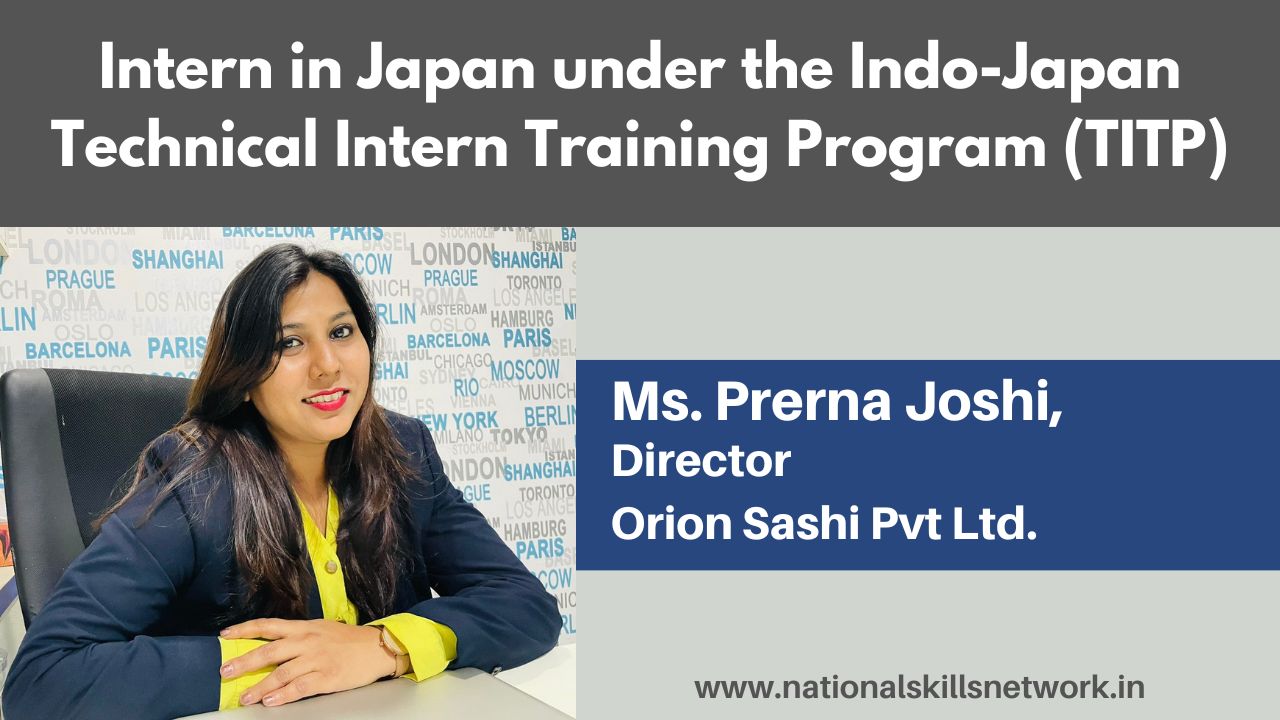 Intern in Japan under the Indo-Japan Technical Intern Training Program (TITP)