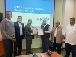NTTF and Schneider Electric has signed an MoU