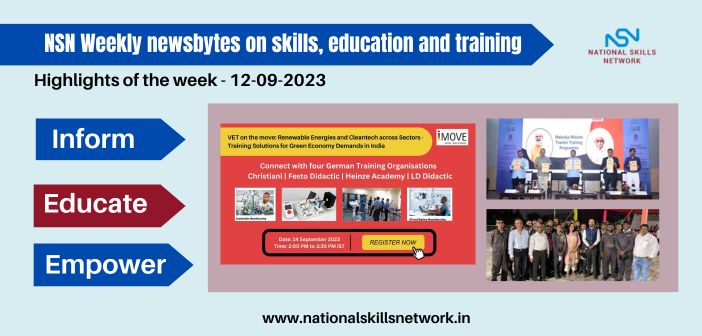 NSN Weekly newsbytes on skills, education and training-12092023