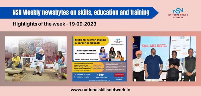 NSN Weekly newsbytes on skills, education and training-19092023
